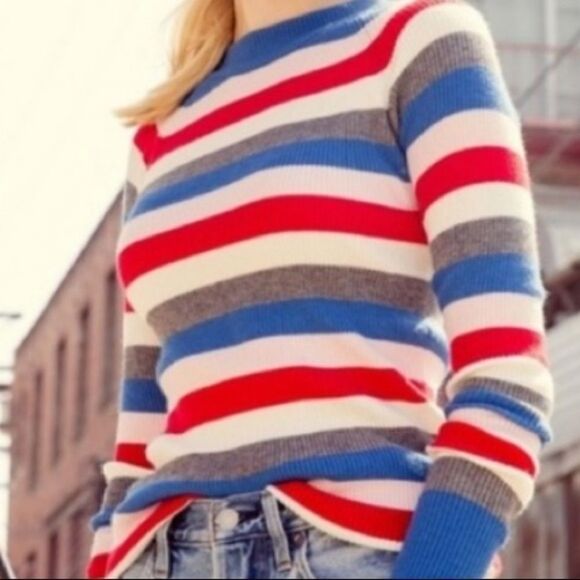 Striped Crewneck Sweater - Picture 4 of 14